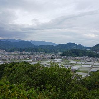はぁ～、景色はいいですな。この後、酷道の方の登山道で下山予定なのだが…
