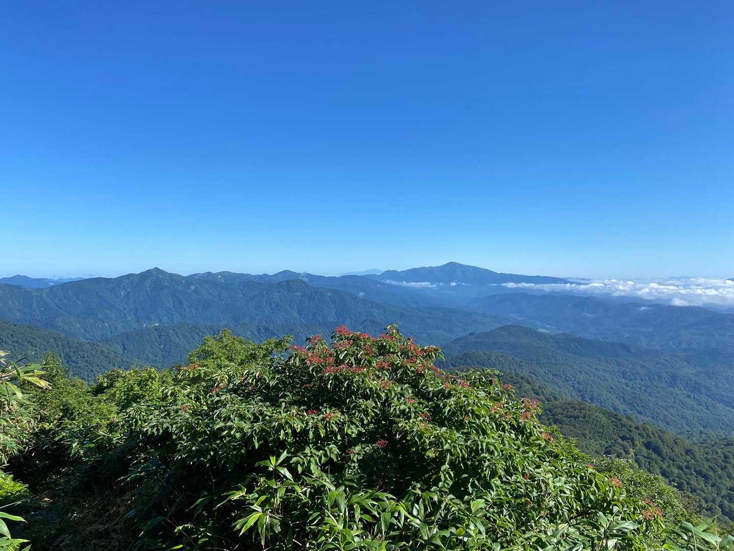 月山　鳥海山