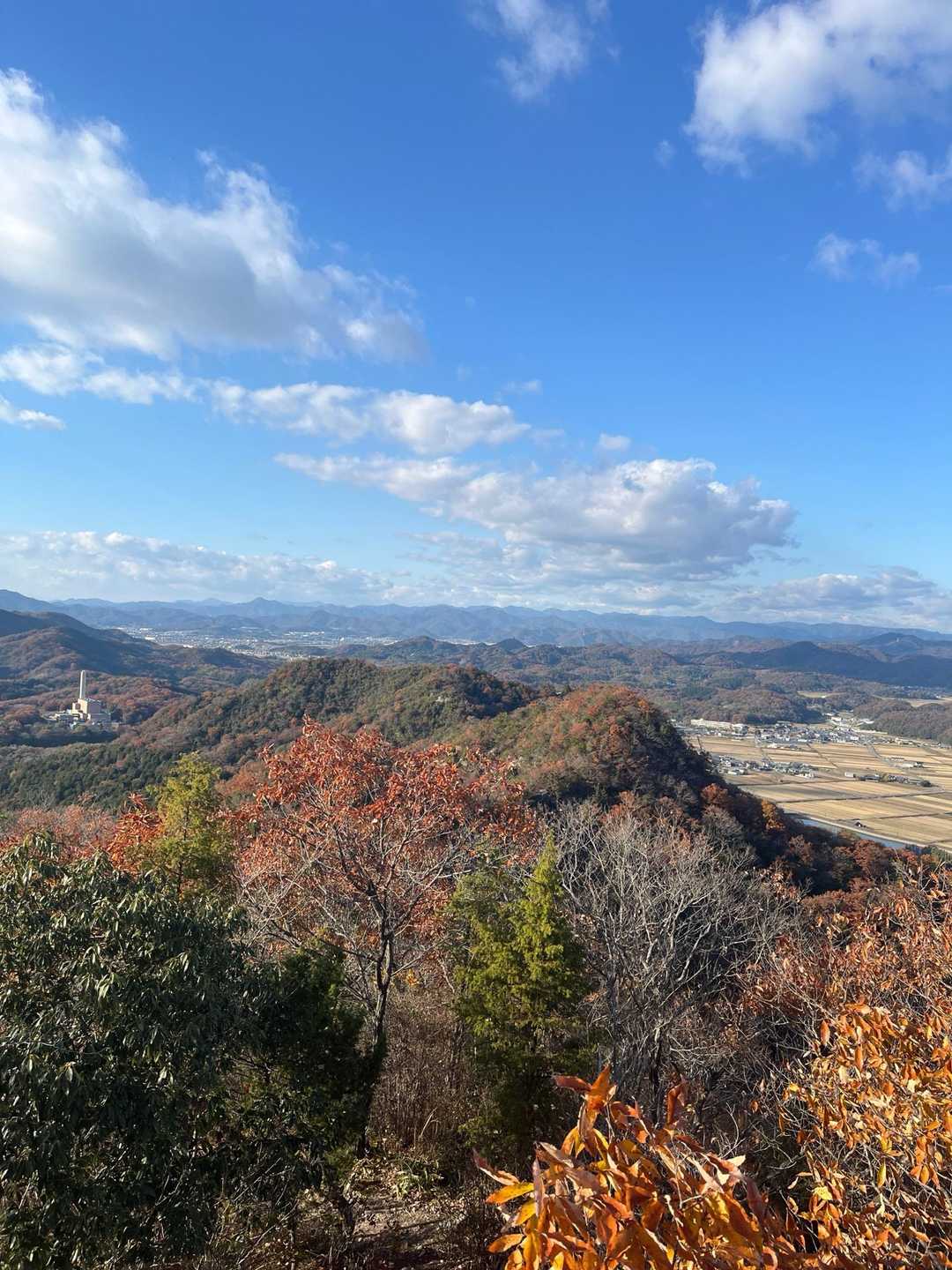 雪彦、段ケ峰方面