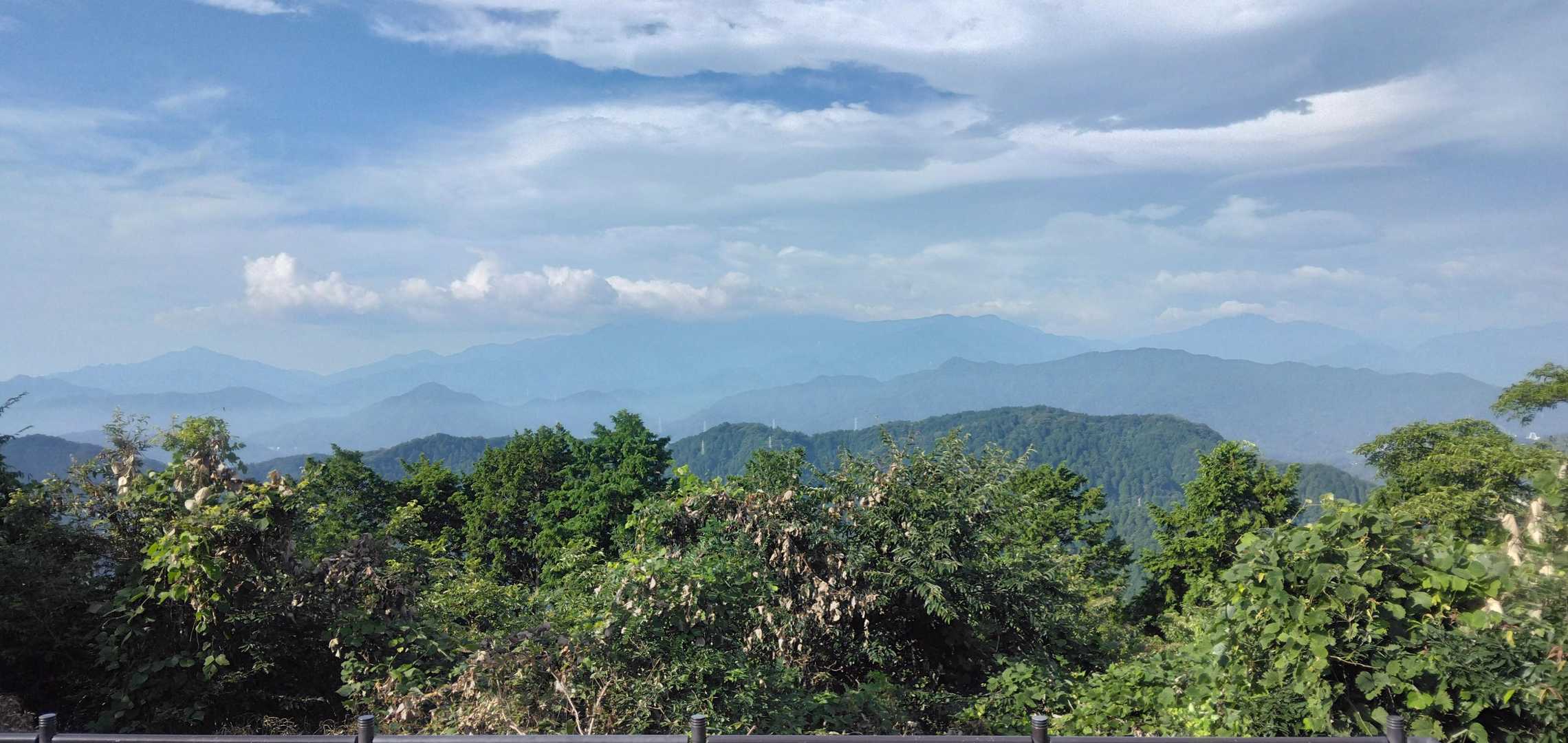 高尾山口駅-高尾山-景信山-陣馬山-陣馬高原下バス停 縦走コースの写真