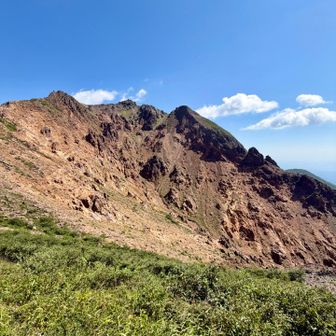朝日岳に向かいます！