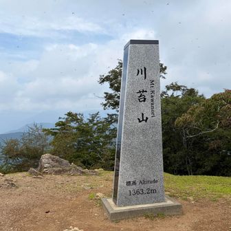 山頂到着(1363.2m)🙌

既に休憩中の男性が1名。
お話を伺うと、秩父や奥多摩の山々によく登られているそうで、雲取山や本仁田山をオススメしてくれました☺️