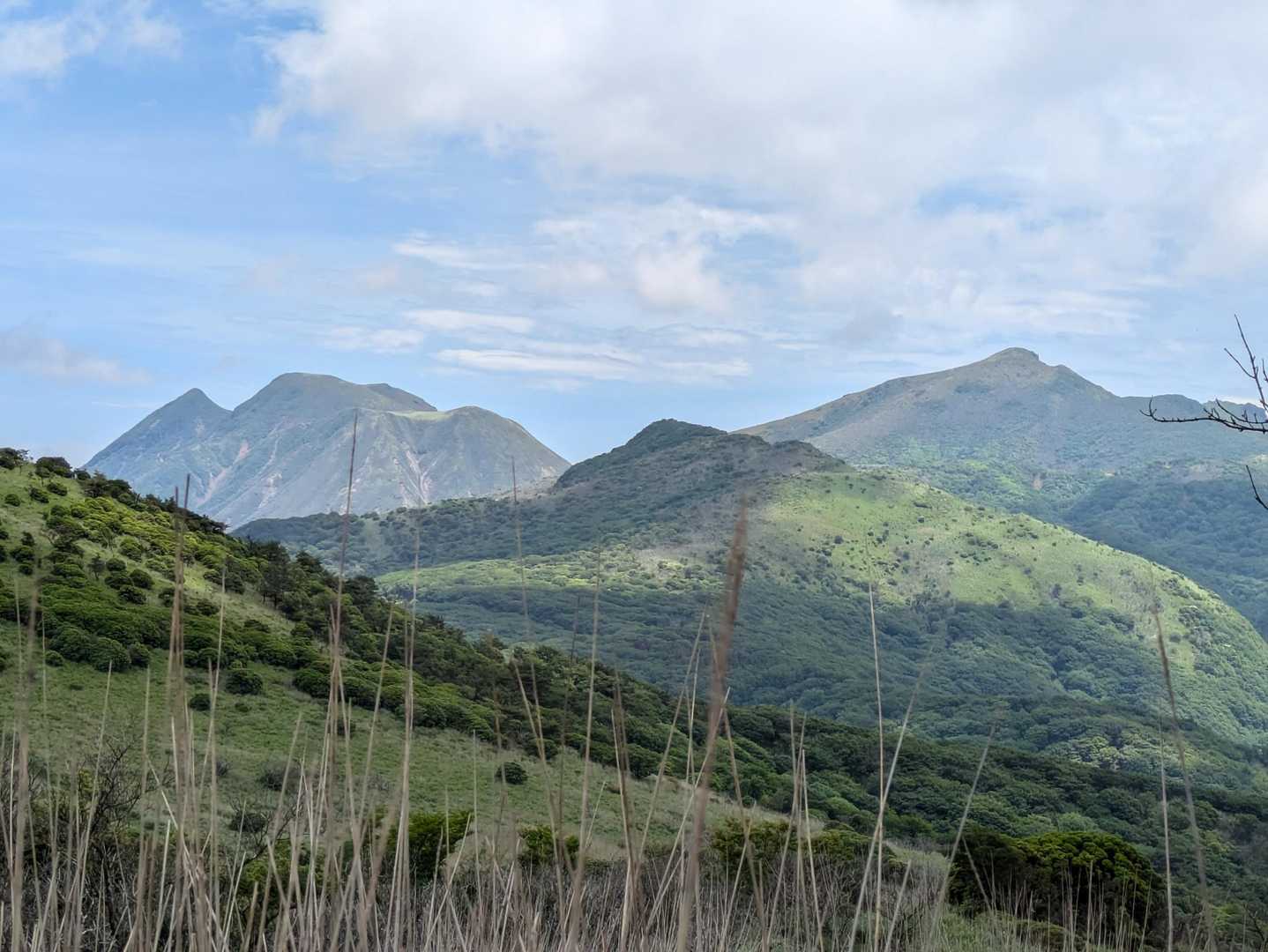 帰る時にはこんなに晴れて綺麗で逞しい〜⛰️嬉しくて圧倒されました〜
