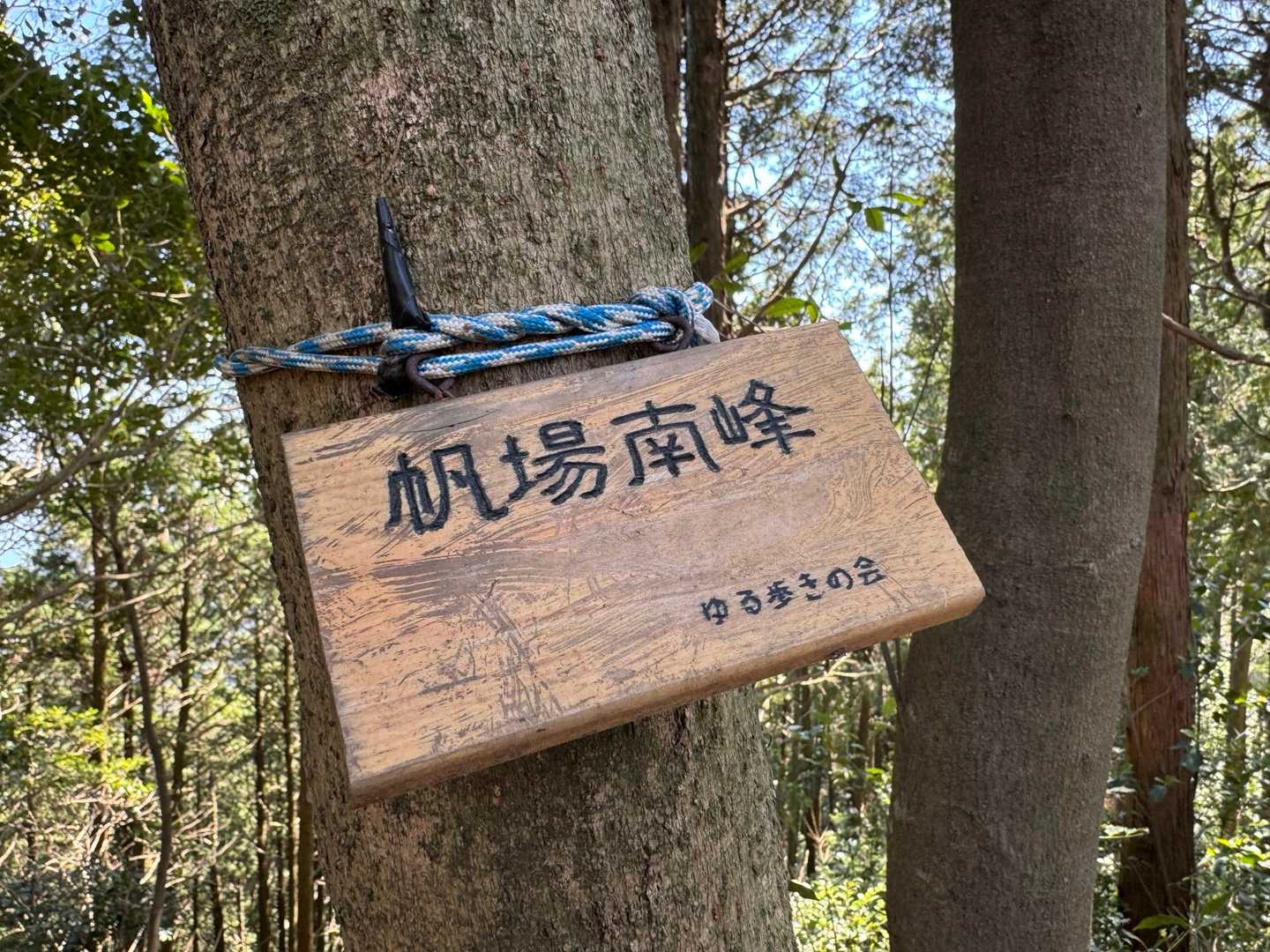 途中に南峰