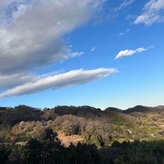 今日縦走した尾根。