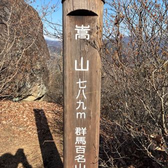 嵩山山頂⛰️7・8・9メーター