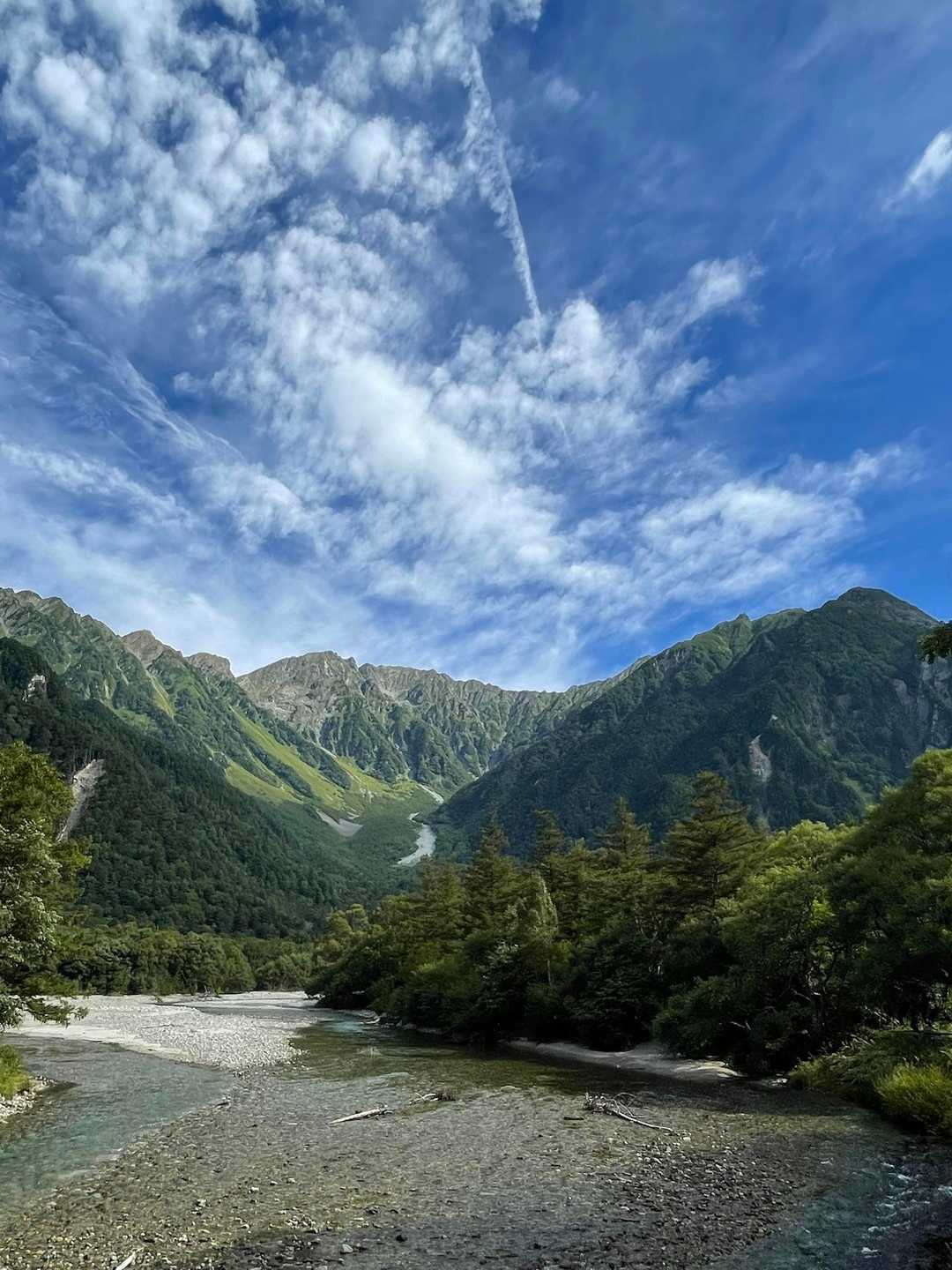 懐かしい山々