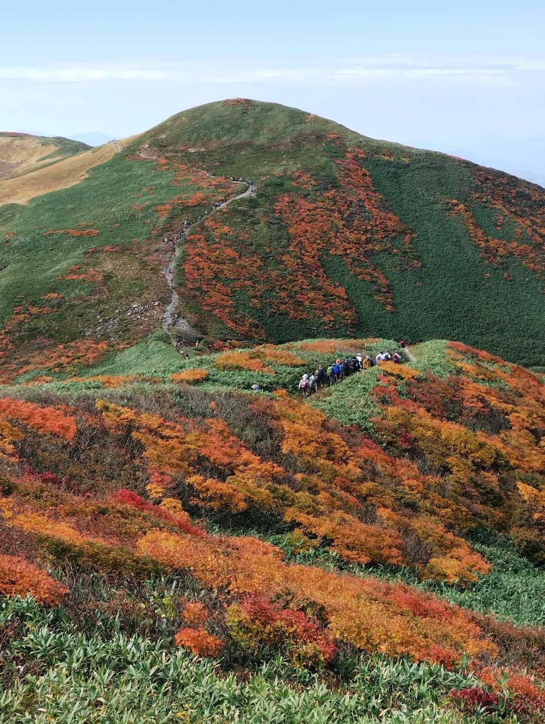 リフト上駅-姥ヶ岳-月山 周回コースの写真