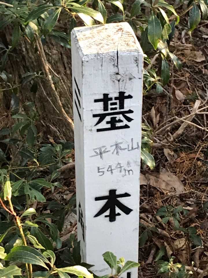 平木山と書いて有りました。