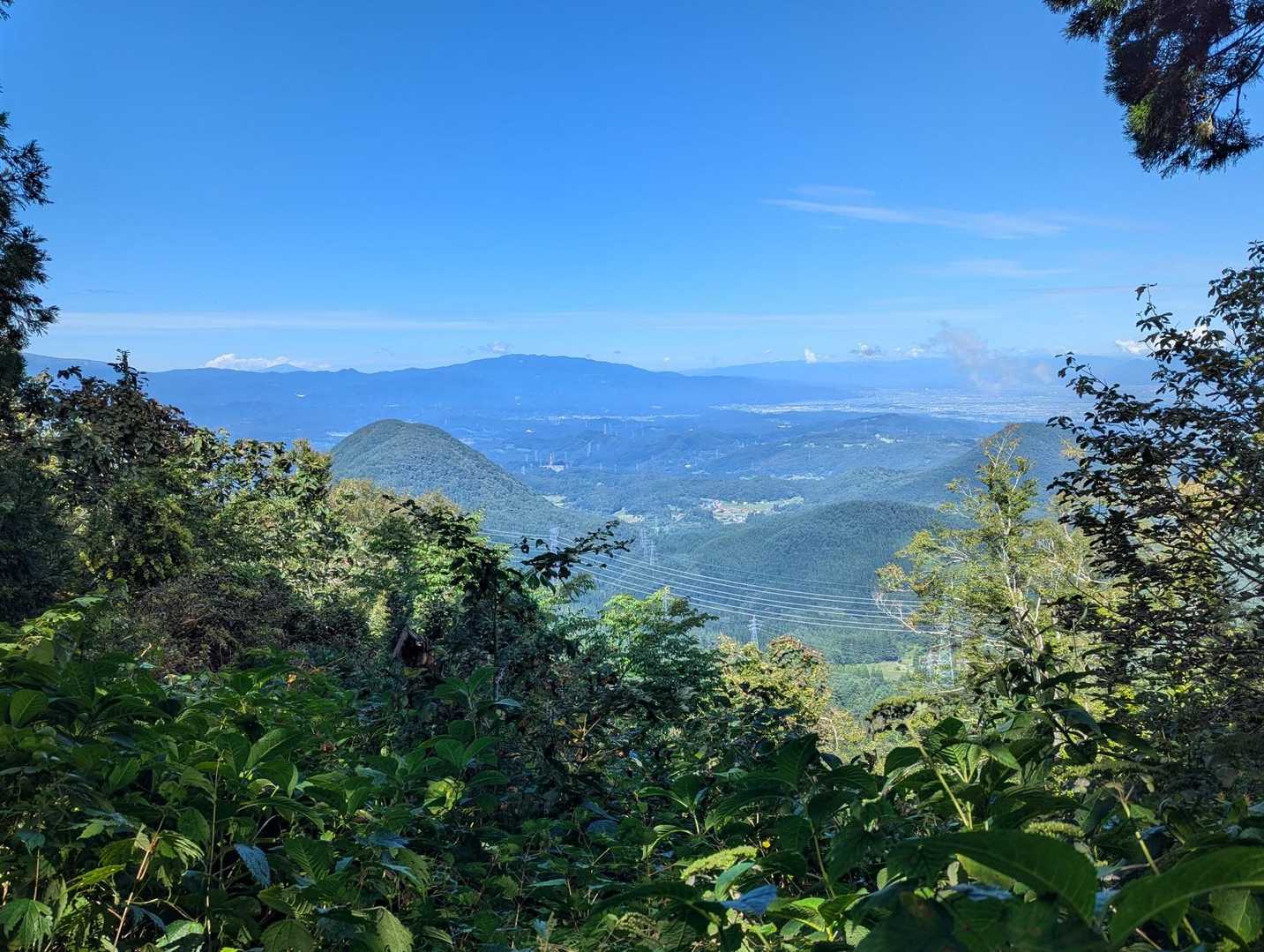 嶽原登山口-白鷹山 往復コースの写真