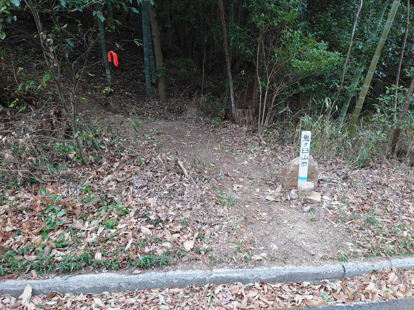 ここから取り付き