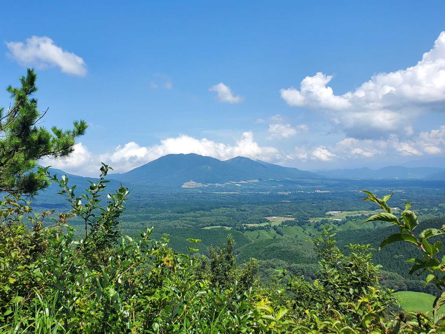 この一帯は蒜山含め、高原が広がる🌿