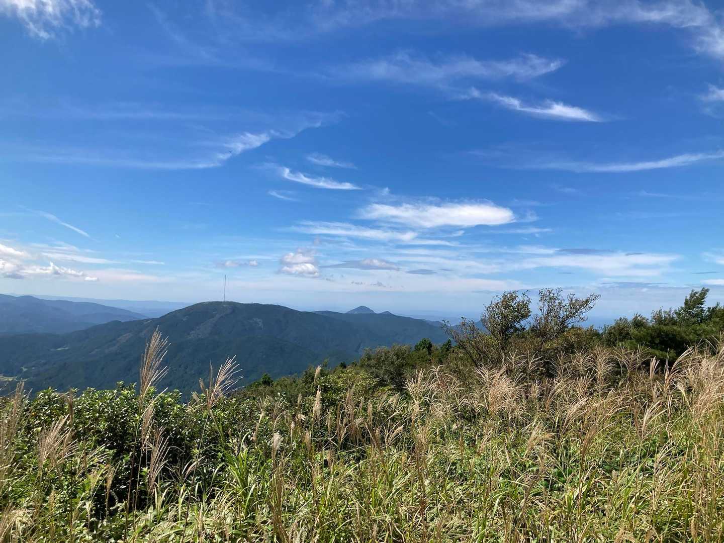 雷山観音前バス停-上宮-雷山 往復コースの写真