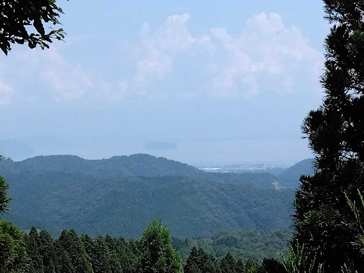琵琶湖が見える所が有りました〜✨
