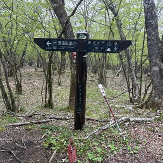 せっかくなので少し戻って立山を起点に　今回は60座以上のピークを踏む予定