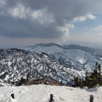 横手山から草津白根山！
解禁されたら行きたいと思います！