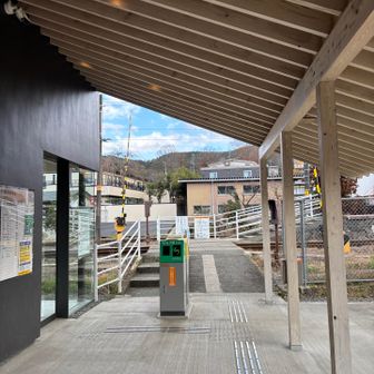 でもホームに行くのに、踏切下りてて
乗れないかと焦りました。