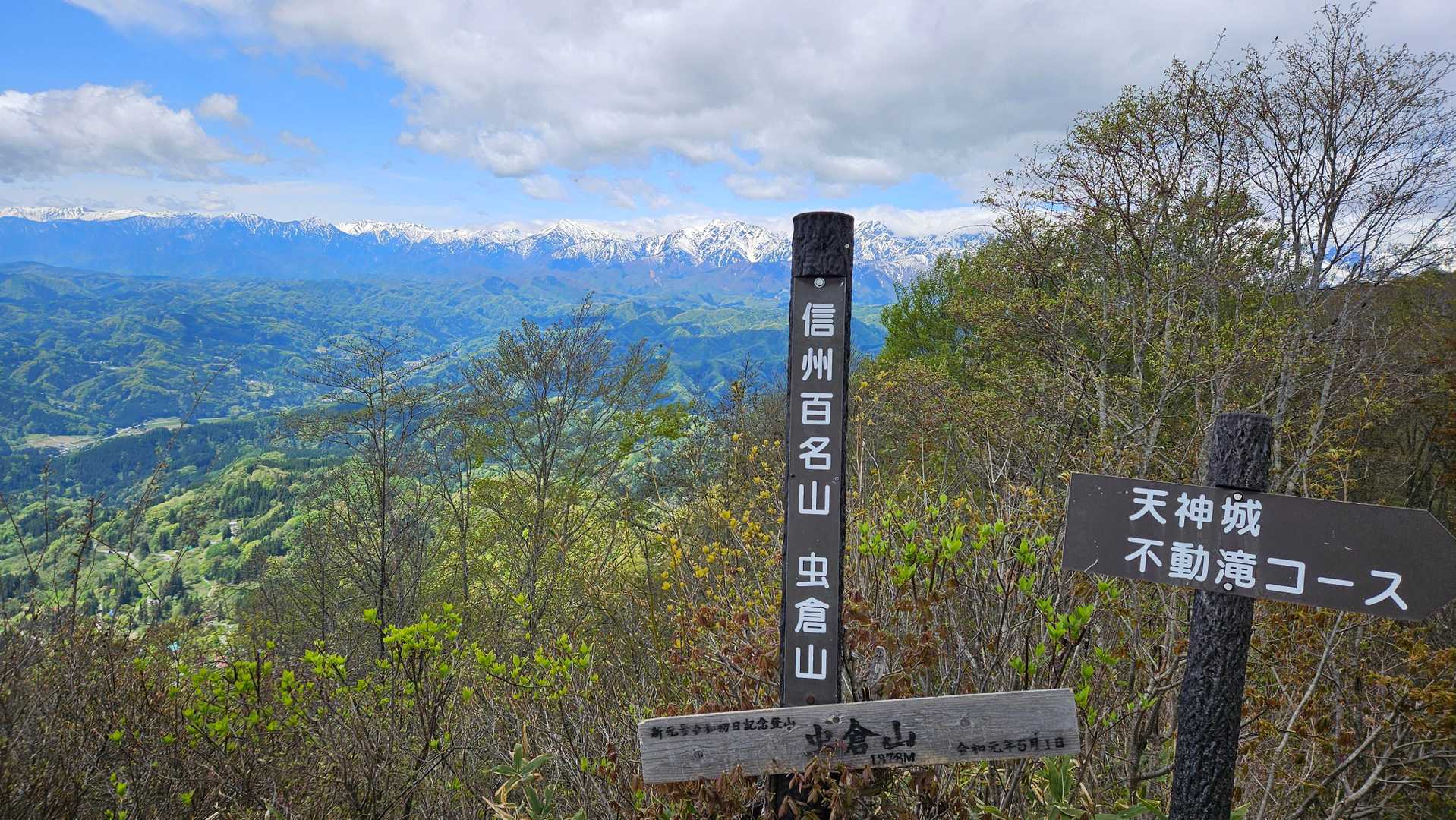 山頂到着
