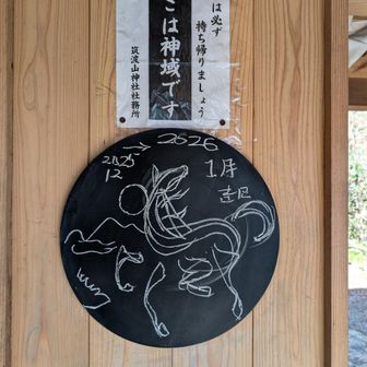 大晦日に相応しい絵でした。