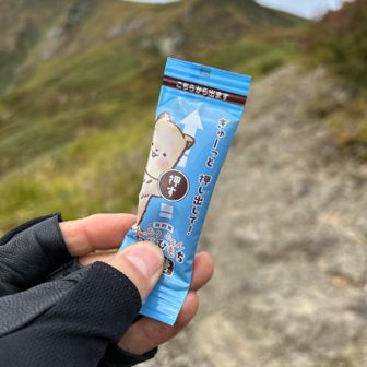 最近のマイブーム。片手でツルッと食べられるわらび餅と、ようかん