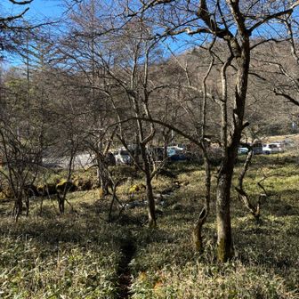 下山途中、コースアウトしてしまった…無事到着