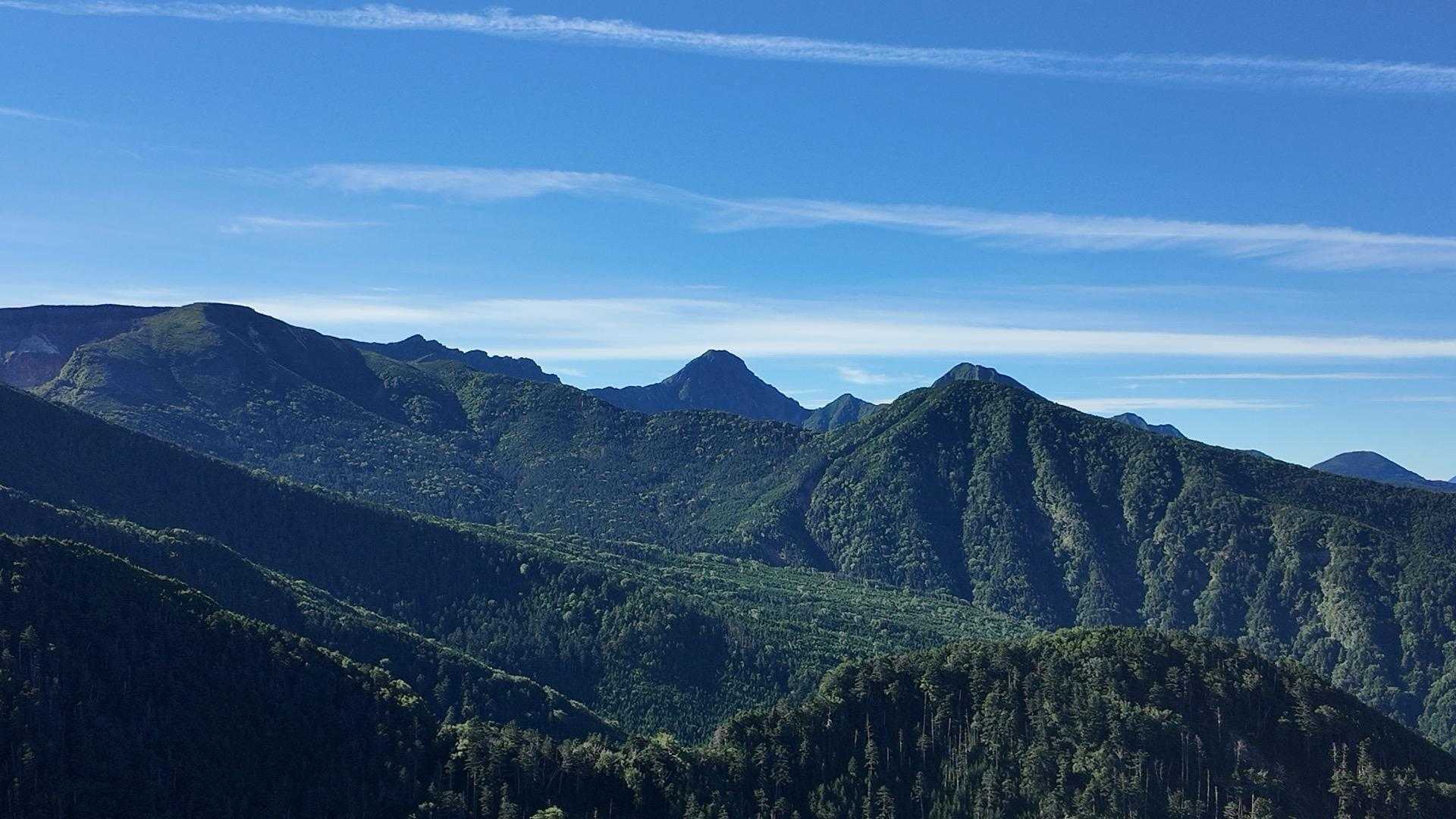 第一展望台から南八ヶ岳