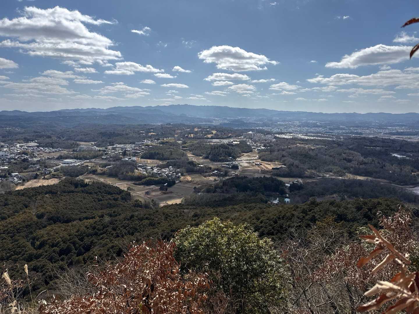 有馬富士ピークより。お天気最高🌤️