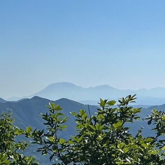 大山
今日はスッキリよく見えました