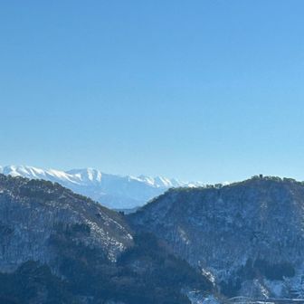 黒部五郎＆槍ヶ岳(奥)