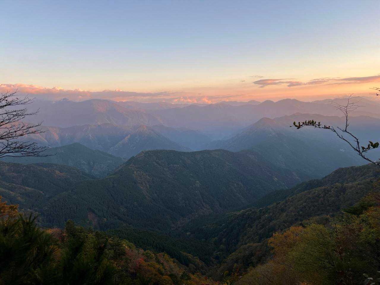 遊歩道入口-青崩峠-青崩の頭-前熊伏山-熊伏山 往復コースの写真