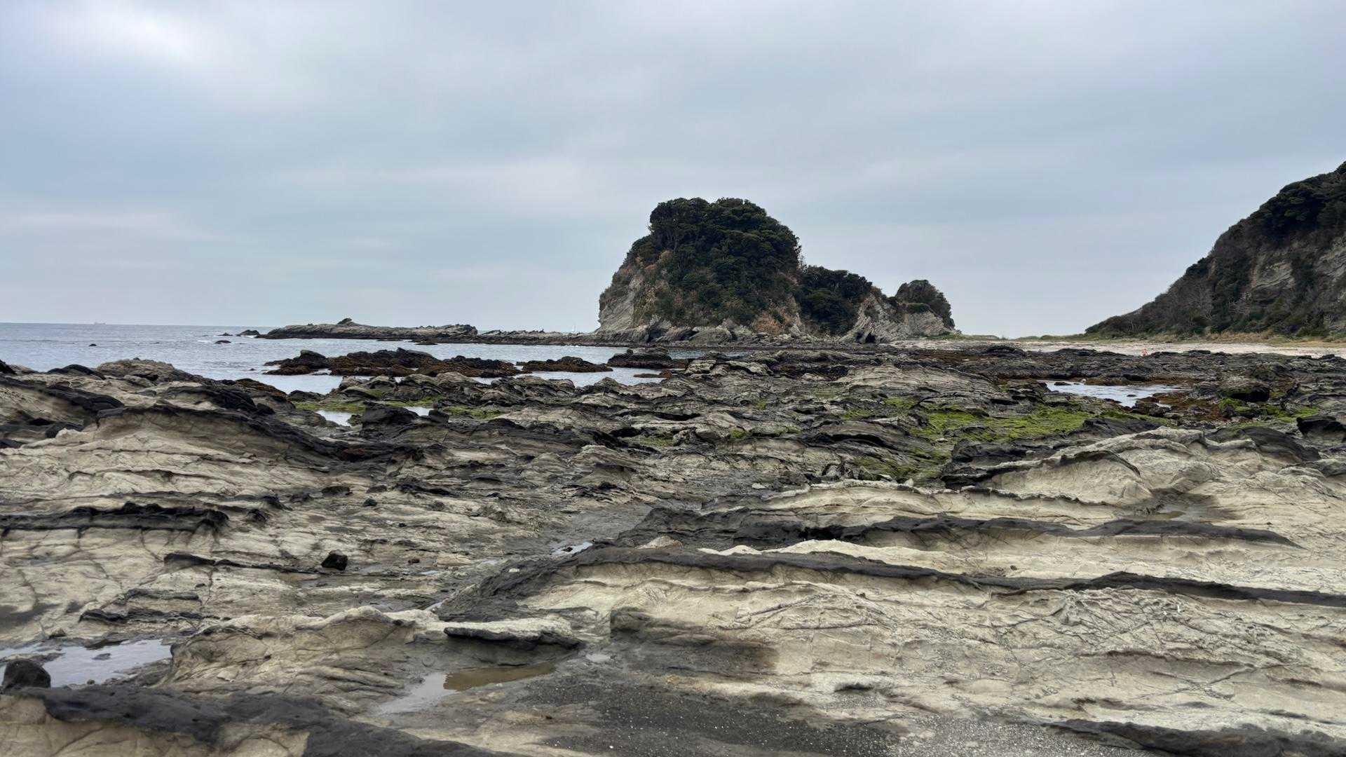 前方に見えるプリンのような岩山は浅間山🍮
さっき転けた辺りでも似たようような景色を見たような……