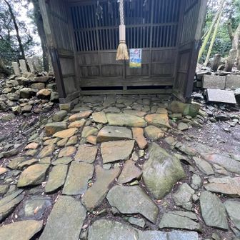 台形の石を踏むと目が潰れるらしい(-｡-;
糞が落ちてるやつ