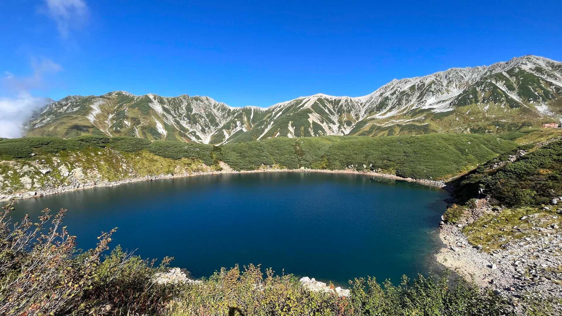 前剱-剱岳-室堂登山口 縦走コースの写真