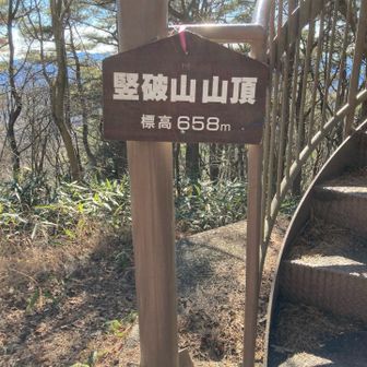 山頂です