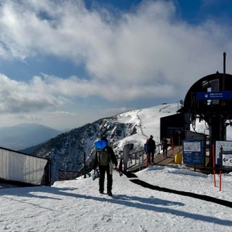少し雲がありますが、視界は良好みたい。
