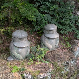 河童祠近くの、カッパの夫婦。
おわり