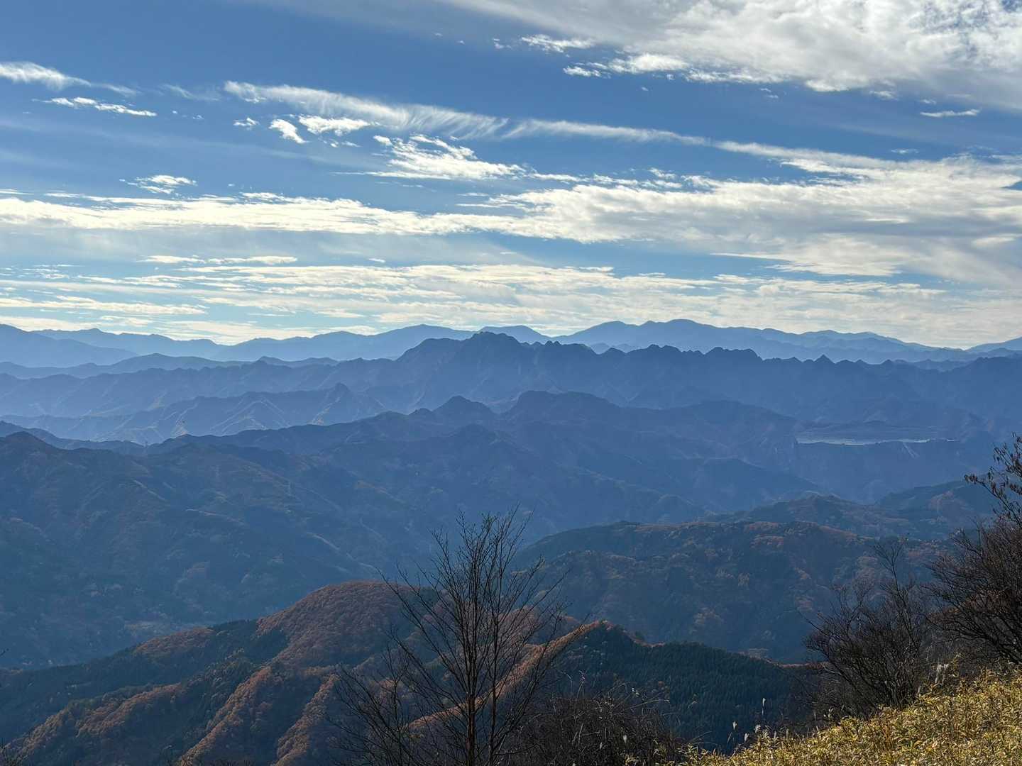 西御荷鉾山南登山口-御荷鉾山-投石峠-東御荷鉾山 周回コースの写真