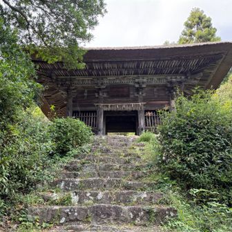 霊山寺仁王門