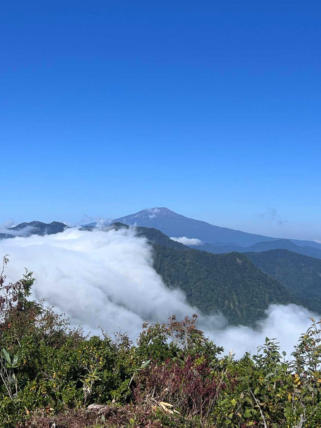 前森山林道登山口-男甑山-女甑山 往復コースの写真