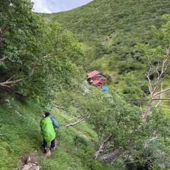 2泊目の小屋
百聞洞山の家
バスに乗るために必要な小屋泊🚌💨