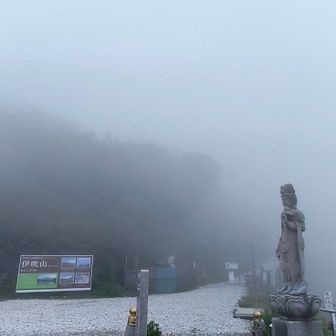 フーサンは何度も伊吹山に登られています。車🚙で山頂まで来たとは恥ずかしくてYAMAPには載せないそうです😅