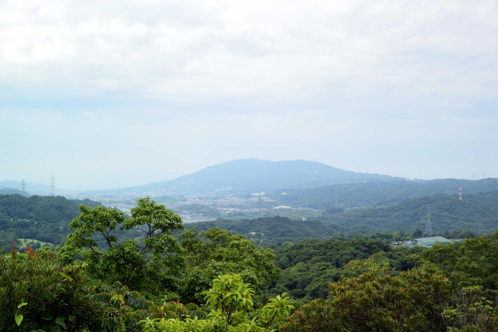 生駒山　展望台から
