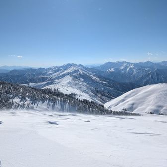 上越国境稜線。いつか走破したい
