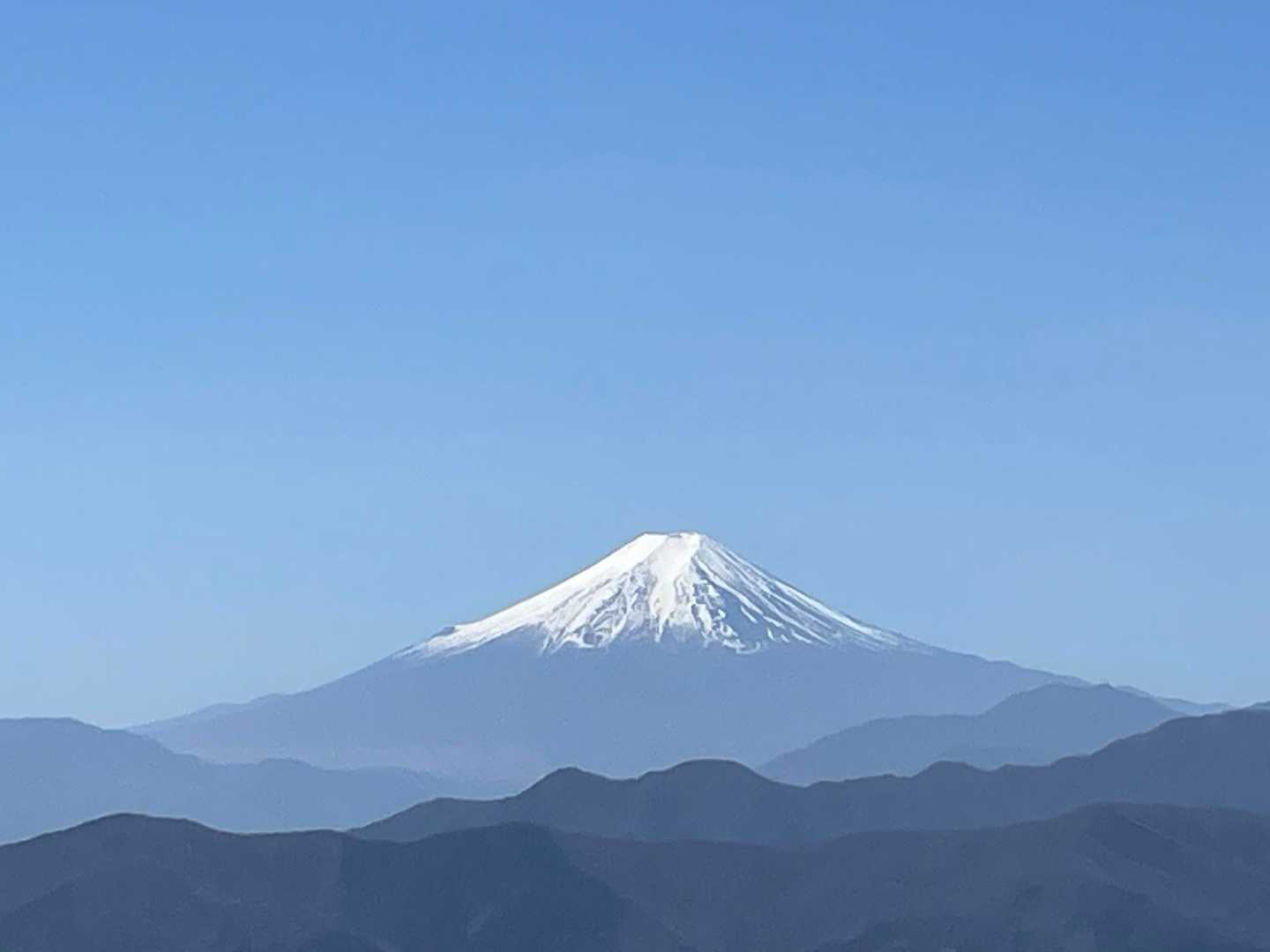 鷹ノ巣山-水根山-城山-十二天山-絹笠山-六ツ石山・石尾根 縦走コースの写真