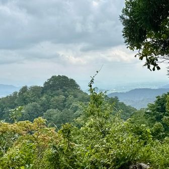 振り返って八森山