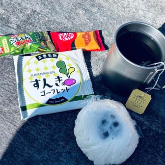 おやつにします。