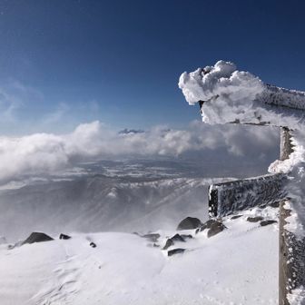 霧ヶ峰・車山・大笹峰 南アルプスも