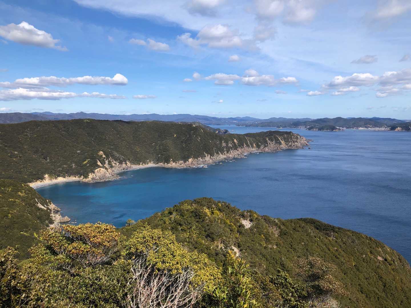 相賀浅間山-北峰-局ヶ頂-網代浜-米子浜 周回コースの写真