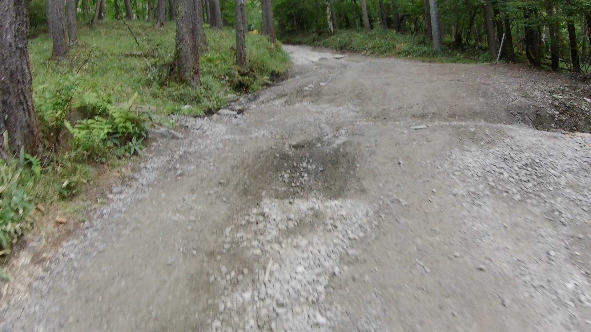 ここが一番の難所かな？
車で赤岳山荘まで行かれるかたは気をつけて。