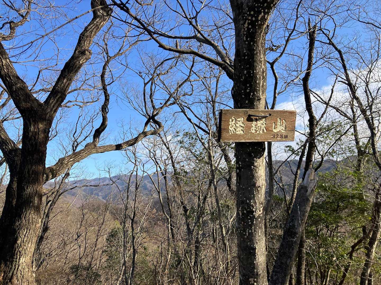 赤城神社-経塚山-小倉山-笹久保山-岩木戸山-吾妻山-吾妻 周回コースの写真